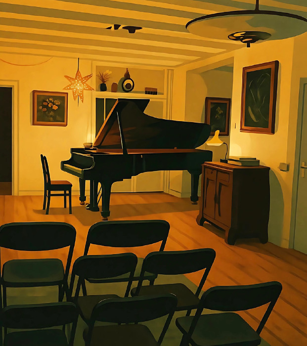 Piano House Concerts Haarlem — venue for hire in Haarlem